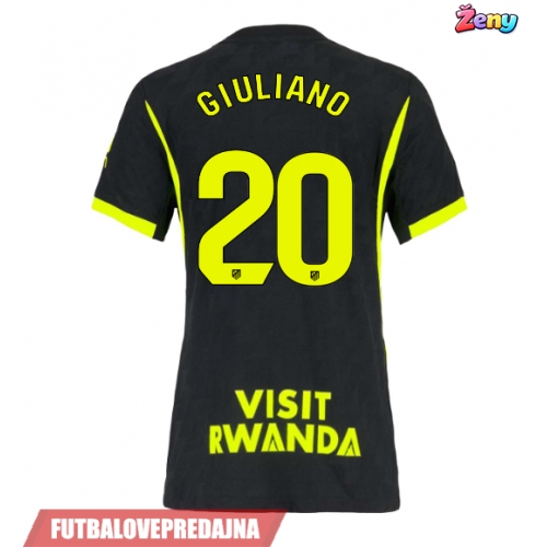 Lacne Ženy Futbalové dres Atletico Madrid Giuliano Simeone #20 2026-27 Krátky Rukáv - Preč